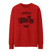 JL Basic Illustration for a BSA Goldstar Motorbike fan Jumper