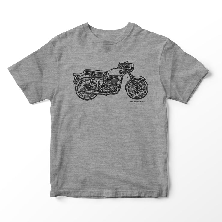 JL Illustration For A BSA Goldstar Motorbike Fan T-shirt