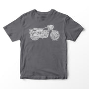 JL Illustration For A BSA Goldstar Motorbike Fan T-shirt