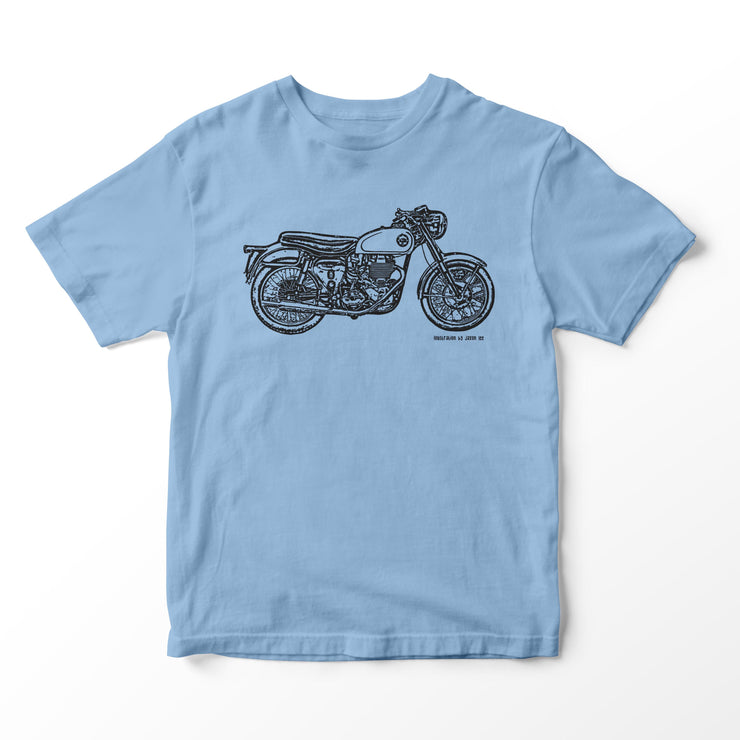 JL Illustration For A BSA Goldstar Motorbike Fan T-shirt