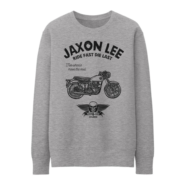 JL Ride Illustration for a BSA Goldstar Motorbike fan Jumper