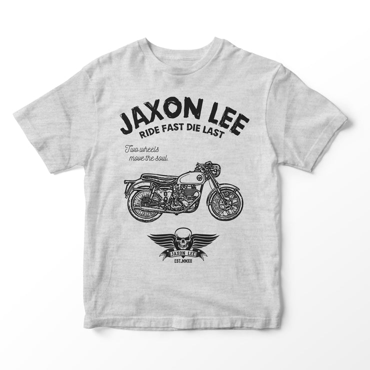 JL Ride Illustration for a BSA Goldstar Motorbike fan T-shirt