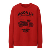 JL Ride Illustration for a BSA Goldstar Motorbike fan Jumper