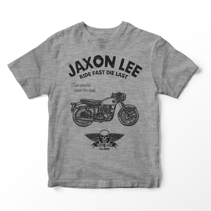 JL Ride Illustration for a BSA Goldstar Motorbike fan T-shirt