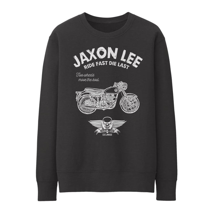 JL Ride Illustration for a BSA Goldstar Motorbike fan Jumper