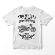 JL Soul Illustration for a BSA Goldstar Motorbike fan T-shirt
