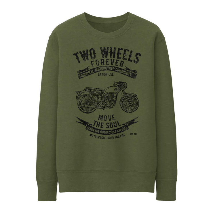 JL Soul Illustration for a BSA Goldstar Motorbike fan Jumper