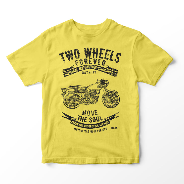 JL Soul Illustration for a BSA Goldstar Motorbike fan T-shirt