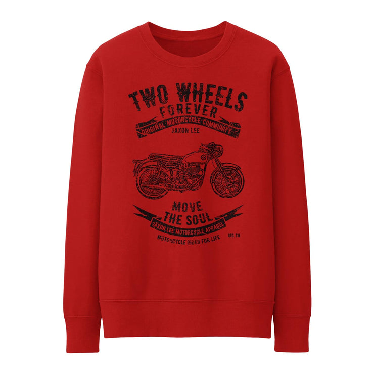 JL Soul Illustration for a BSA Goldstar Motorbike fan Jumper