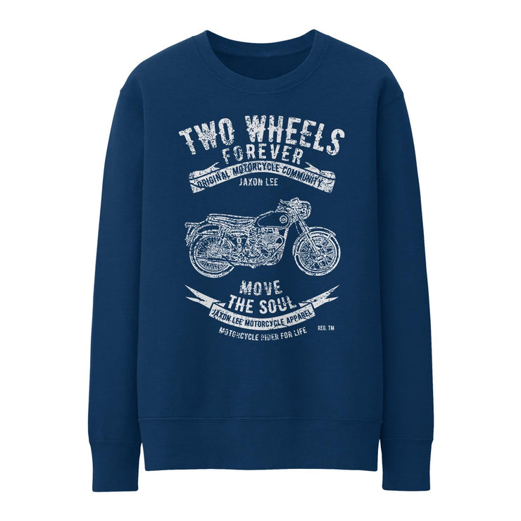 JL Soul Illustration for a BSA Goldstar Motorbike fan Jumper
