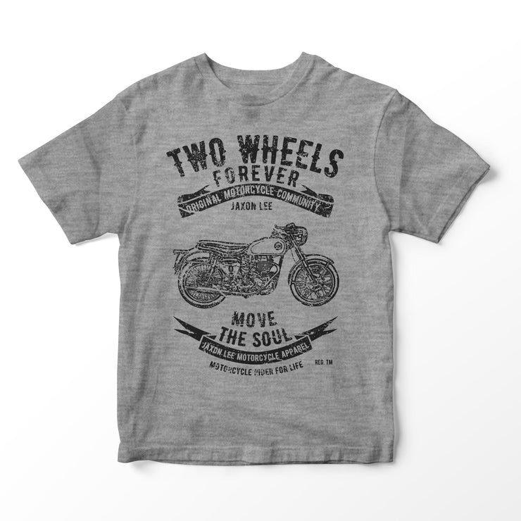 JL Soul Illustration for a BSA Goldstar Motorbike fan T-shirt
