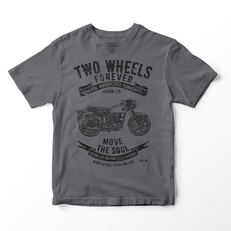 JL Soul Illustration for a BSA Goldstar Motorbike fan T-shirt