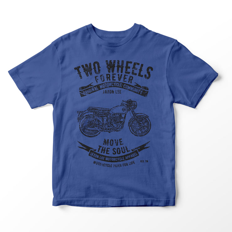JL Soul Illustration for a BSA Goldstar Motorbike fan T-shirt