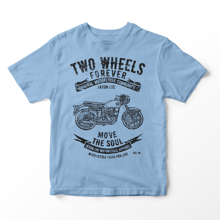 JL Soul Illustration for a BSA Goldstar Motorbike fan T-shirt