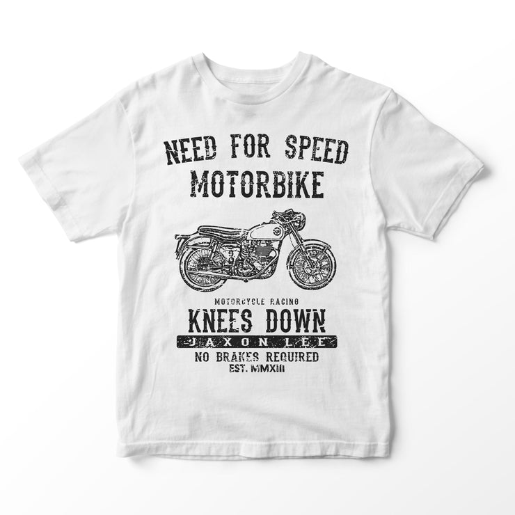 JL Speed Illustration for a BSA Goldstar Motorbike fan T-shirt