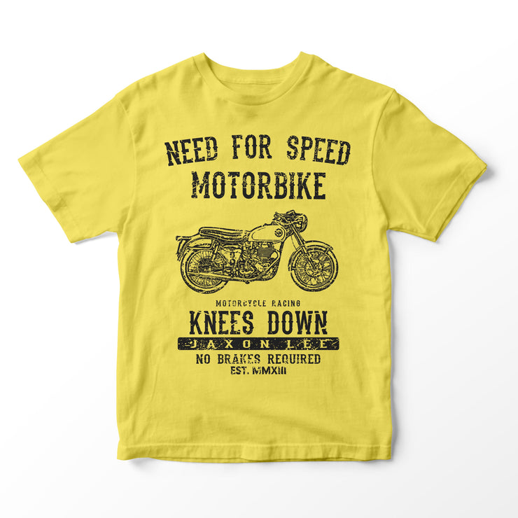 JL Speed Illustration for a BSA Goldstar Motorbike fan T-shirt