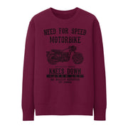 JL Speed Illustration for a BSA Goldstar Motorbike fan Jumper