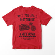 JL Speed Illustration for a BSA Goldstar Motorbike fan T-shirt