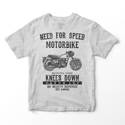 JL Speed Illustration for a BSA Goldstar Motorbike fan T-shirt