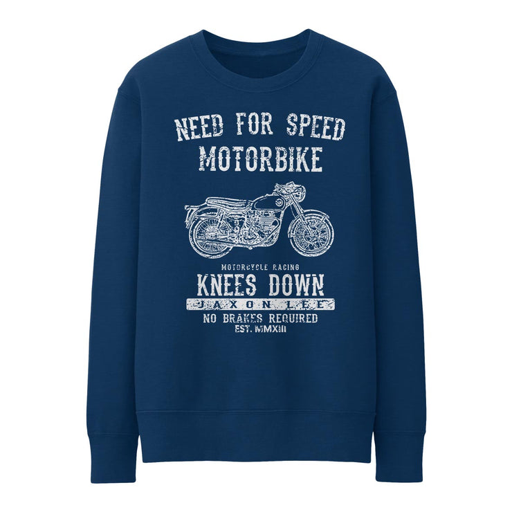 JL Speed Illustration for a BSA Goldstar Motorbike fan Jumper