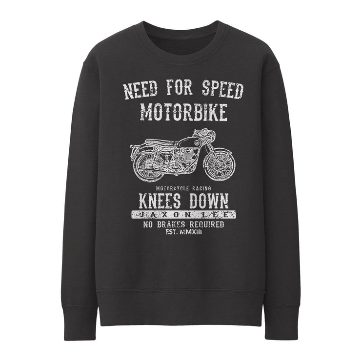 JL Speed Illustration for a BSA Goldstar Motorbike fan Jumper