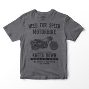 JL Speed Illustration for a BSA Goldstar Motorbike fan T-shirt