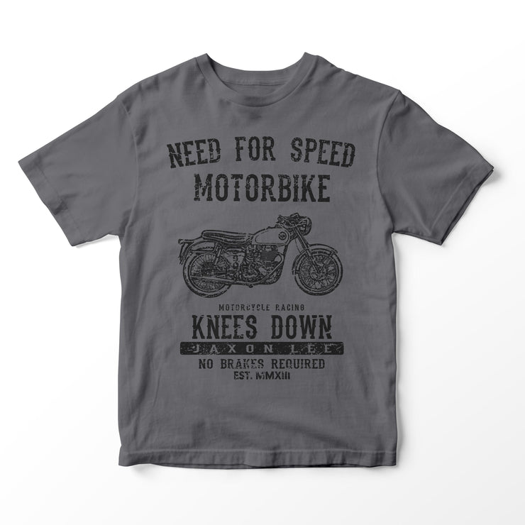 JL Speed Illustration for a BSA Goldstar Motorbike fan T-shirt