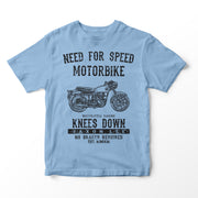 JL Speed Illustration for a BSA Goldstar Motorbike fan T-shirt