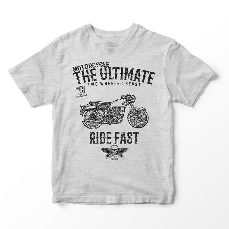 JL Ultimate Illustration for a BSA Goldstar Motorbike fan T-shirt