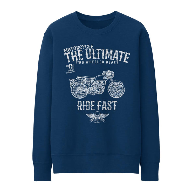 JL Ultimate Illustration for a BSA Goldstar Motorbike fan Jumper