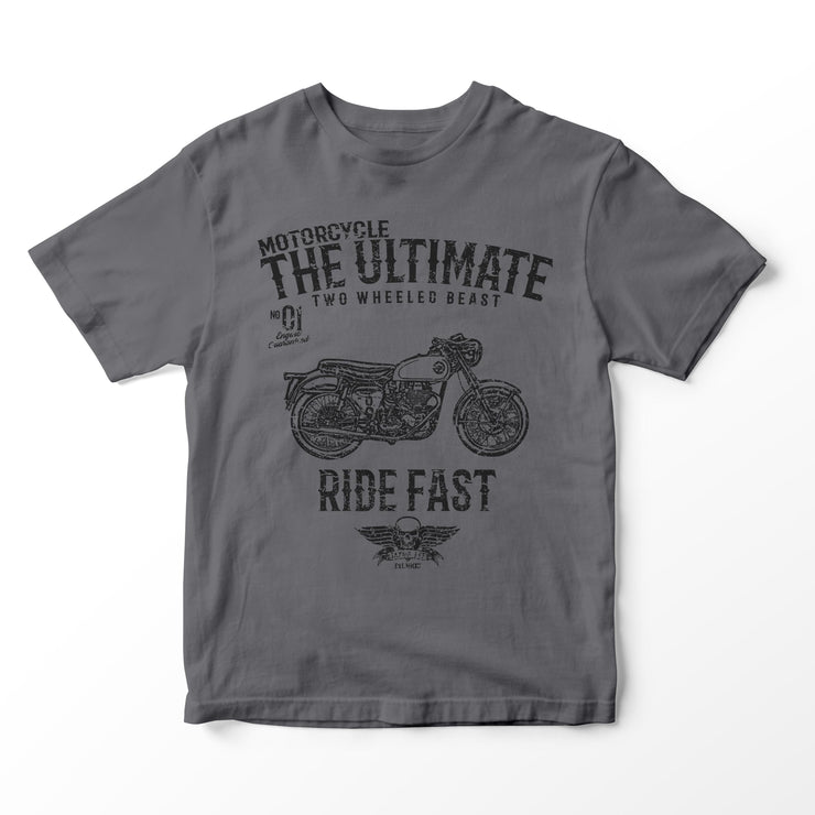 JL Ultimate Illustration for a BSA Goldstar Motorbike fan T-shirt