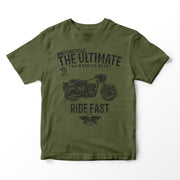 JL Ultimate Illustration for a BSA Goldstar Motorbike fan T-shirt