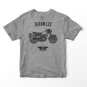 JL Basic Illustration for a BSA Goldstar Motorbike fan T-shirt
