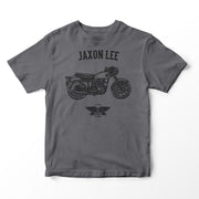 JL Basic Illustration for a BSA Goldstar Motorbike fan T-shirt