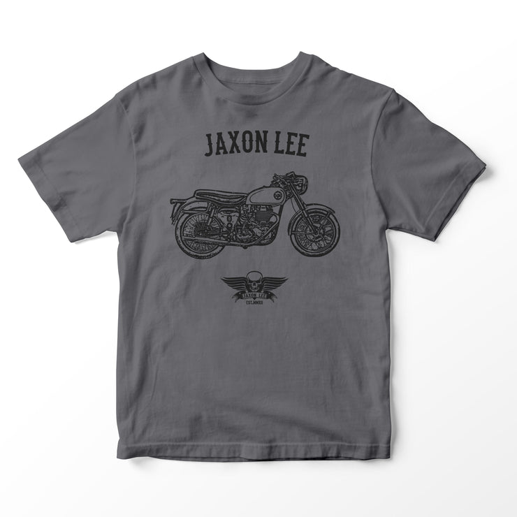 JL Basic Illustration for a BSA Goldstar Motorbike fan T-shirt