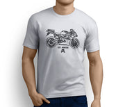 Road Hogs Illustration For A Triumph 675 2009 Motorbike Fan T-shirt - Jaxon lee