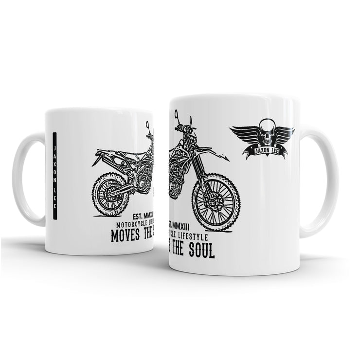 JL Illustration For A Beta 520RS Motorbike Fan – Gift Mug