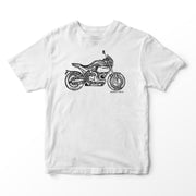 JL Illustration For A Buell S1 Motorbike Fan T-shirt