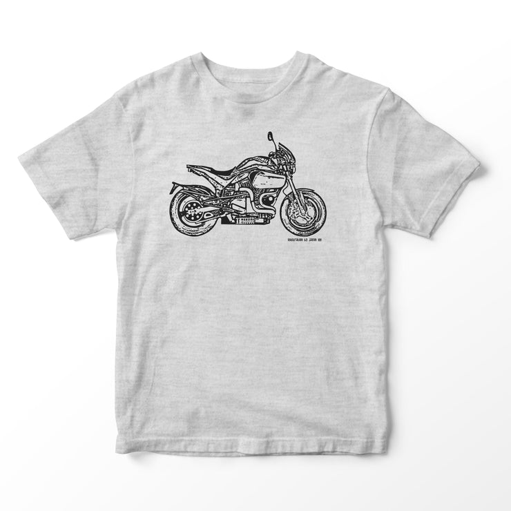 JL Illustration For A Buell S1 Motorbike Fan T-shirt