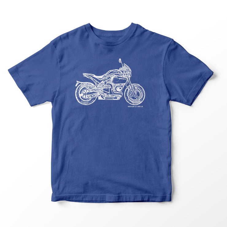 JL Illustration For A Buell S1 Motorbike Fan T-shirt