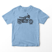 JL Illustration For A Buell S1 Motorbike Fan T-shirt