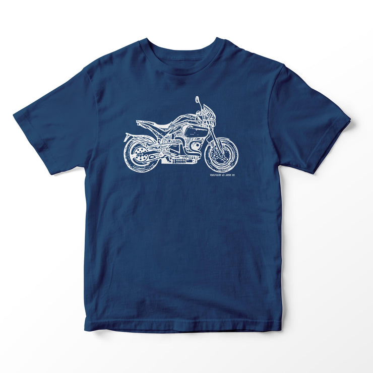 JL Illustration For A Buell S1 Motorbike Fan T-shirt