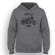 Jaxon Lee Art Hood aimed at fans of Buell S1 Motorbike