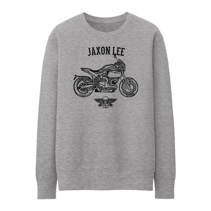 JL Basic Illustration for a Buell S1 Motorbike fan Jumper
