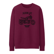 JL Basic Illustration for a Buell S1 Motorbike fan Jumper