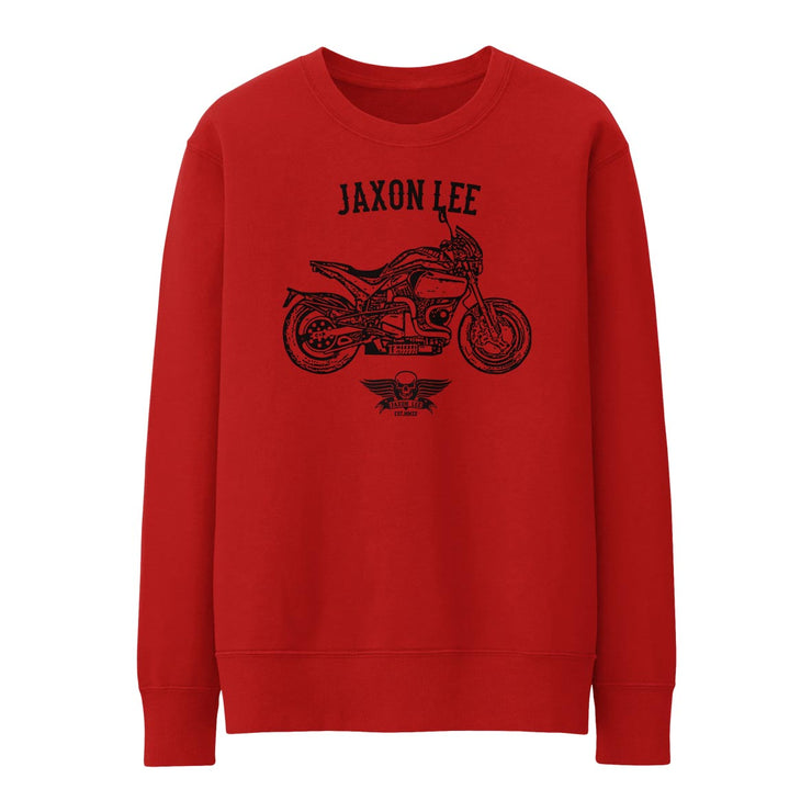 JL Basic Illustration for a Buell S1 Motorbike fan Jumper