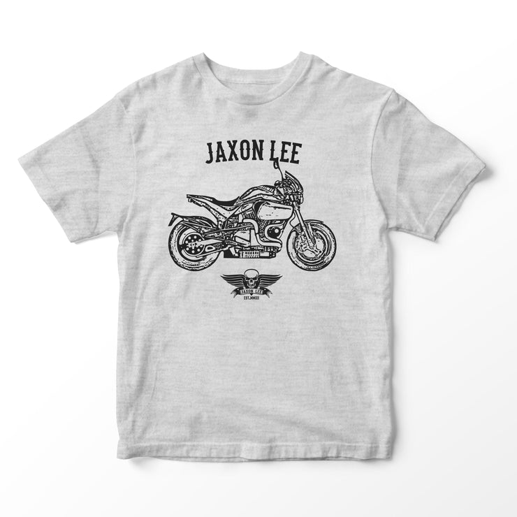 JL Basic Illustration for a Buell S1 Motorbike fan T-shirt