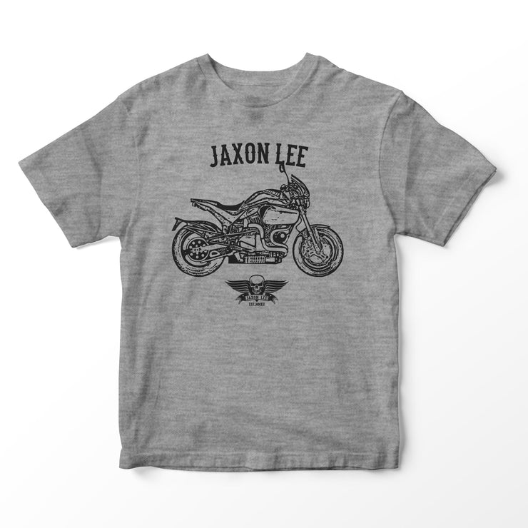 JL Basic Illustration for a Buell S1 Motorbike fan T-shirt