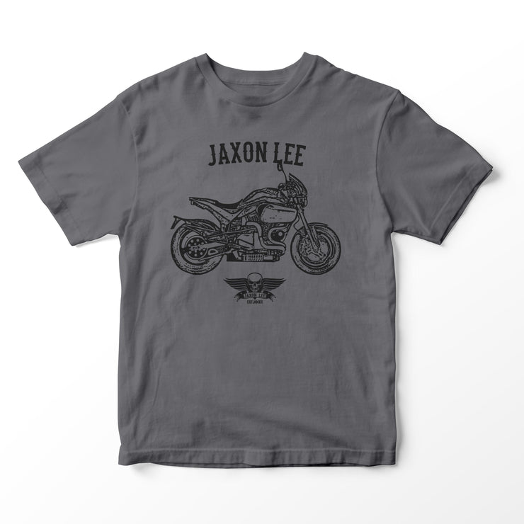 JL Basic Illustration for a Buell S1 Motorbike fan T-shirt