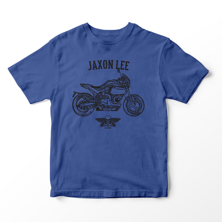 JL Basic Illustration for a Buell S1 Motorbike fan T-shirt